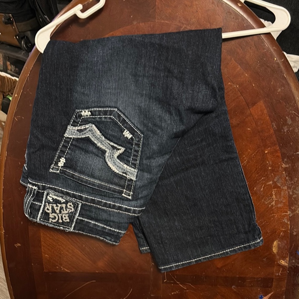 Big Star Blue Jean Shorts Casual Cut-Off Style